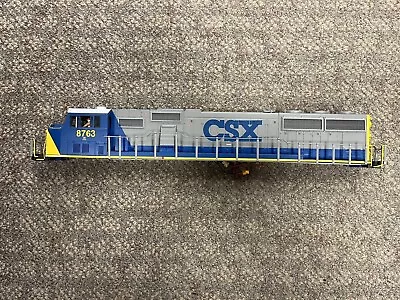 + MTH O Scale Premier CSX #8763 SD60M Diesel Engine Shell For Parts • $49.99