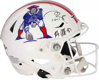 Signed Tom Brady Patriots Helmet • $4000