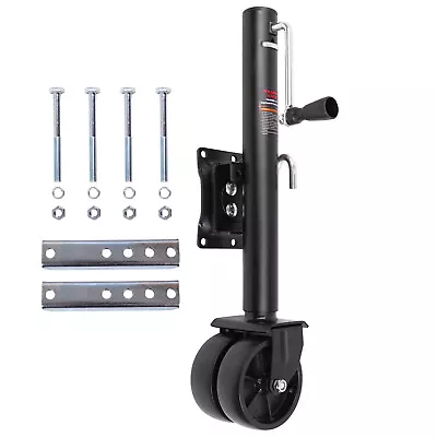 2000 Lbs Boat Trailer Jack With 6”Wheel Heavy Duty Marine Swivel Trailer Jack • $59.99