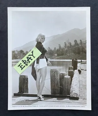 Rare MAMIE VAN DOREN Photo Vintage Original Sexy Portrait Busty Leggy Legs Lake • $59