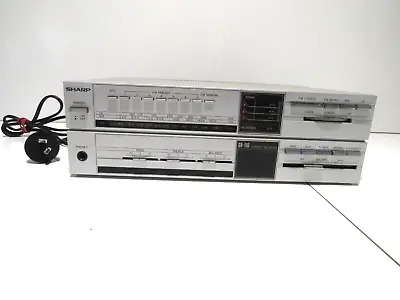 Vintage Sharp Stereo Receiver SA-116 Graphic  Tested And Working • $150