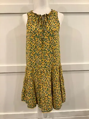 Max Studio Floral Sleeveless Rayon Dress Size Large • $17.90