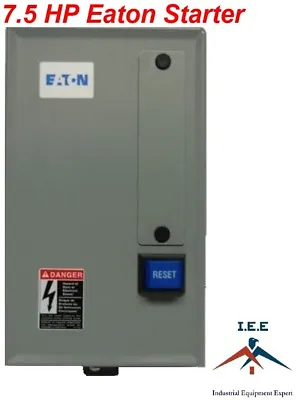 Eaton Air Compressor Magnetic Starter 7.5 Hp 230 Volt Single Phase B27cgf40b040 • $287.99