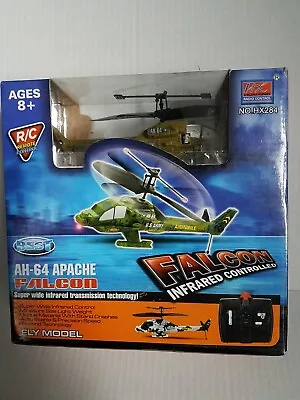 Falcon Ah64 Apache Us Army Remote Control Helicopter New In Original Box Hx284 • $38