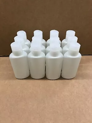 Empty Plastic 12-3oz/90ml Squeeze Bottles With DiscTop-Travel/Purse TSA Approved • $11.95