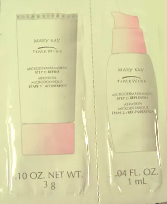 11 Mary Kay Microdermabrasion Step 1 Refine & Step 2 Replenish New Timewise • $8.37