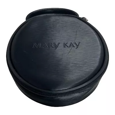 Gray MARY KAY TRAVEL BAG COSMETIC MAKEUP CASE 7 In Circle 3 Deep With Mirror NEW • $6.39