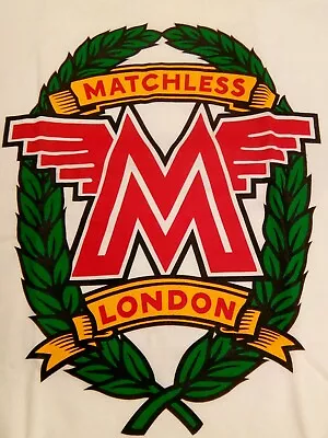 Matchless London England Logo Motorcycles Racing G45 T Shirt New Grey Or White • $27.55