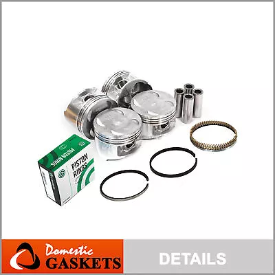 Pistons And Rings Fit 97-98 2.0L Honda CR-V B20B4 DOHC 16V • $99.99