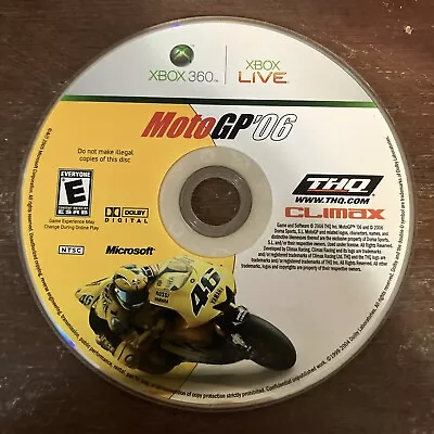 Moto Gp 06 Xbox 360 Game Only • $6.99