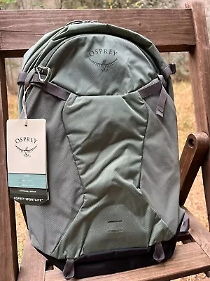 Osprey Sportlite 15L Unisex Hiking Backpack Pine Leaf Green NEW WITH TAGS • $62