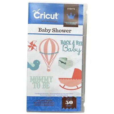 Cricut Cartridge  Baby Shower   Used Linked?? Complete • $13.49