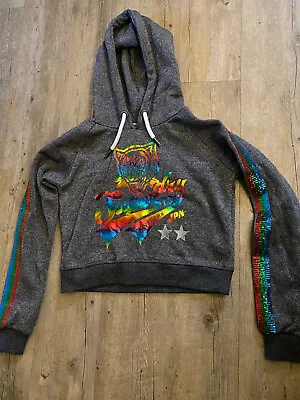 Superdry Grey Hoodie Size S 10-  Suit Older Girls Or Boys • £14.99