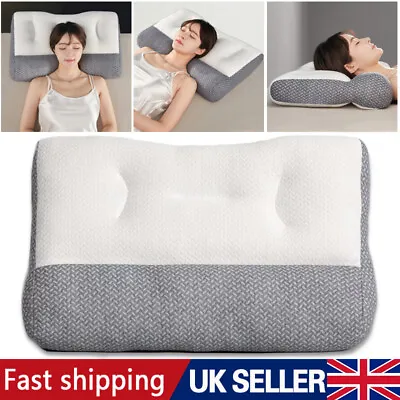 Cervical Memory Foam Pillow For Necks Shoulder Pain Release Ergonomic Orthopedic • £3.99