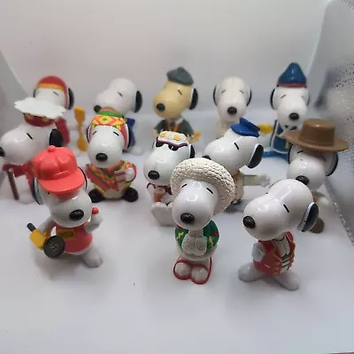 McDonalds Happy Meal Toys 1999 Snoopy World Tour- Set Of 13 • £20