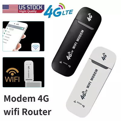 Unlocked LTE Modem Wireless Router USB Dongle Mobile Broadband WIFI SIM Card 4G • $14.79