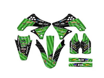 2009-2011 KX 450 F RACE SERIES Green Senge Graphics Kit Compatible With Kawasaki • £158.69