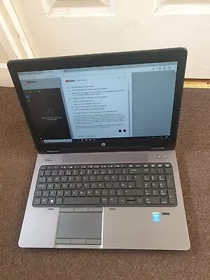 HP Zbook Gaming Laptop Intel Core I7-4710MQ 16gb Ram 1TB Hdd • £145