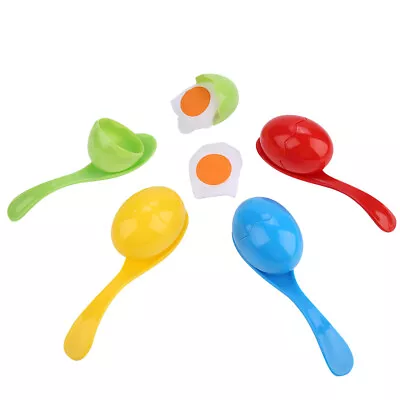Educational Toy Fashionable Egg And Spoon Race Game School Camp Game Fun • £28.86