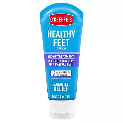 O'Keeffe's For Healthy Feet White Night Treatment Foot Cream 3 Oz • $12.95