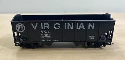 HO Scale Athearn 34' Ribbed Side Car Kit (assembled) - Virginian • $16