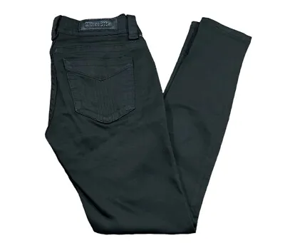 Miss Me Medium Signature Skinny Black Denim  Jeans Size 26 30” • $27.20