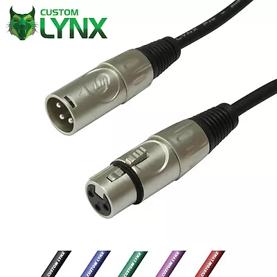 Powered Active Speaker Cable. XLR To XLR Balanced Lead. Male To Female 3 PIN PRO • £7.25