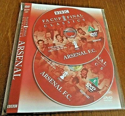 £10 • Buy Arsenal FC - Classic FA Cup Finals 2 Disc`s (DVD)