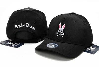 $35.99 • Buy Psycho Bunny Men's  Embroidered Strapback Sports Baseball Cap Hat Green New
