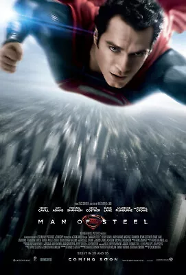 MAN OF STEEL & SUPERMAN RETURNS Zack Snyder Bryan Singer SCARCE 27X40 POSTERs • $19.99