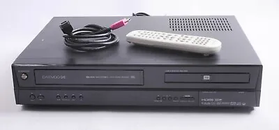 £85.95 • Buy Daewoo DRVT-43 VCR/DVD Recorder Combi - Transfer VHS To DVD - HDMI - GWO