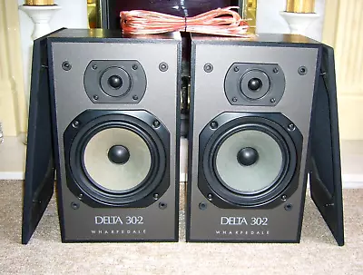 Rare Wharfedale Delta 30.2 Speakers System - Made In England- Free Quality Wires • £59