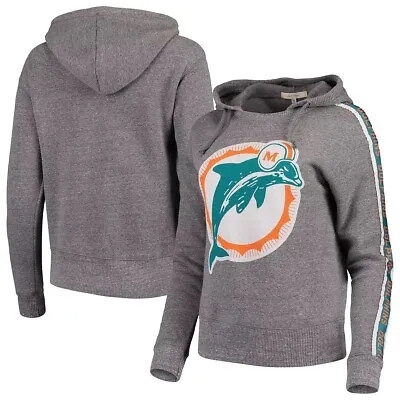 Junk Food Womens NFL Miami Dolphins Sunday Liberty Hoodie New S M • $24.99