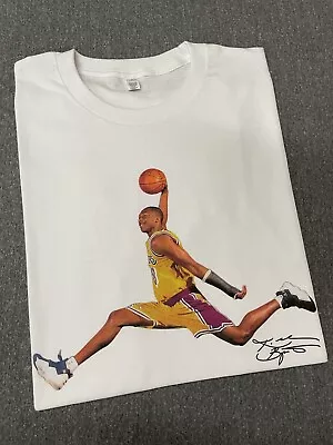 Kobe Bryant T-Shirt Vintage 90s Basketball Michael Jordan T Shirt Sizes S - 2XL • $23.99