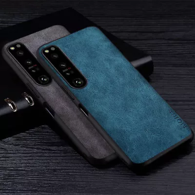 $10.44 • Buy For Sony Xperia 1 5 III 10 IV XZ3 Shockproof Phone Case PU Leather Texture Cover