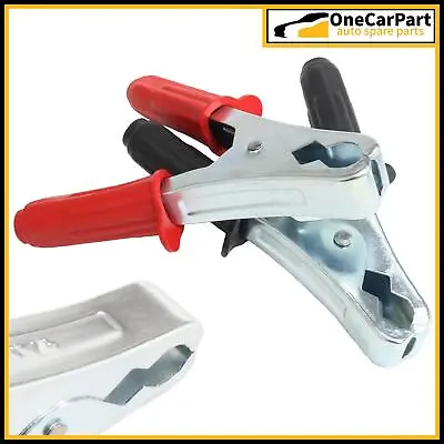 Crocodile Alligator Car Battery Insulated Clip Clamps Large 2 X 150mm  • £8.80