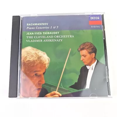 Jean-Yves Thibaudet Rachmaninov Piano Concertos 1 & 3 CD Album • £3.69