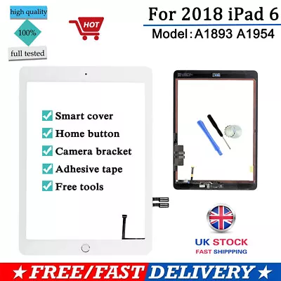 For IPad 2/3/4/5/6/7/8/9 Mini 1/2/3/4 Air 1/2 Touch Screen Digitizer Replacement • £15.99