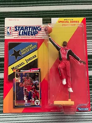 Michael Jordan (hof) 1992 Starting Lineup (warmup) Se Series Poster #1 • $599.99