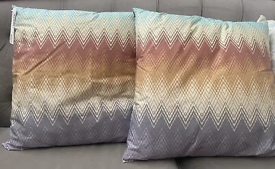 Missoni Home Set 2 YOKO Cushion 20x20 Code 1Y3CU00001E37 Color :159 • $400