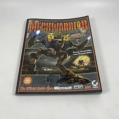 2000 MechWarrior 4 Mech Warrior Vengeance  Sybex Strategy Guide Secrets • $30.18