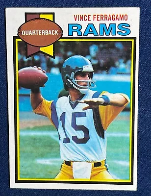 1979 Topps #409 Vince Ferragamo (los Angeles Rams) Rookie Football Card • $4.50