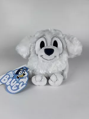 Bluey & Friends 2018 Moose Toys Lila The White Maltese 6  Plush Toy NWT • $16.87