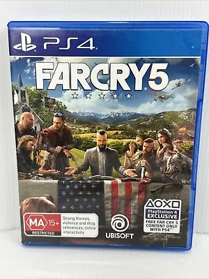 Far Cry 5 - PlayStation 4 Ps4 Game - Good Condition • $14.25