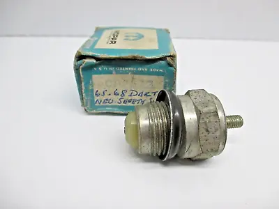 Nos 1965-68 Plymouth Chrysler Dodge Auto Transmission Neutral Safety Switch • $105