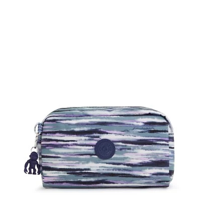 £16.99 • Buy Kipling Toiletry Bag GLEAM Medium Multi Use Pouch BRUSH STRIPES SS2023 RRP £24