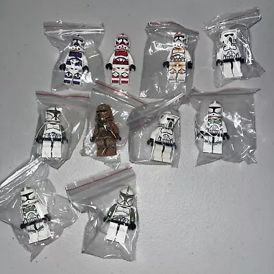 Lego Star Wars Minifigures Bulk ( 10 Figures) • $200