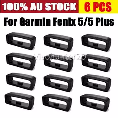 6* Watch Band Strap Loop Bracelet Lock Fastener Ring For Garmin 5/5 Plus 6/6 Pro • $8.58