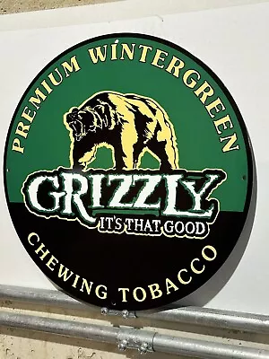 Vintage Style Premium Chewing Tobacco Steel Metal Quality Sign • $49