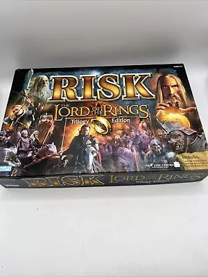 Risk Lord Of The Rings Middle Earth Conquest Game 2002 Hasbro READ • $17.99